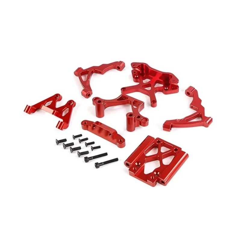 CNC Aluminium Front Parts Kit Towers Bulkhead Supports Brace fit HPI Rovan Baja Buggy