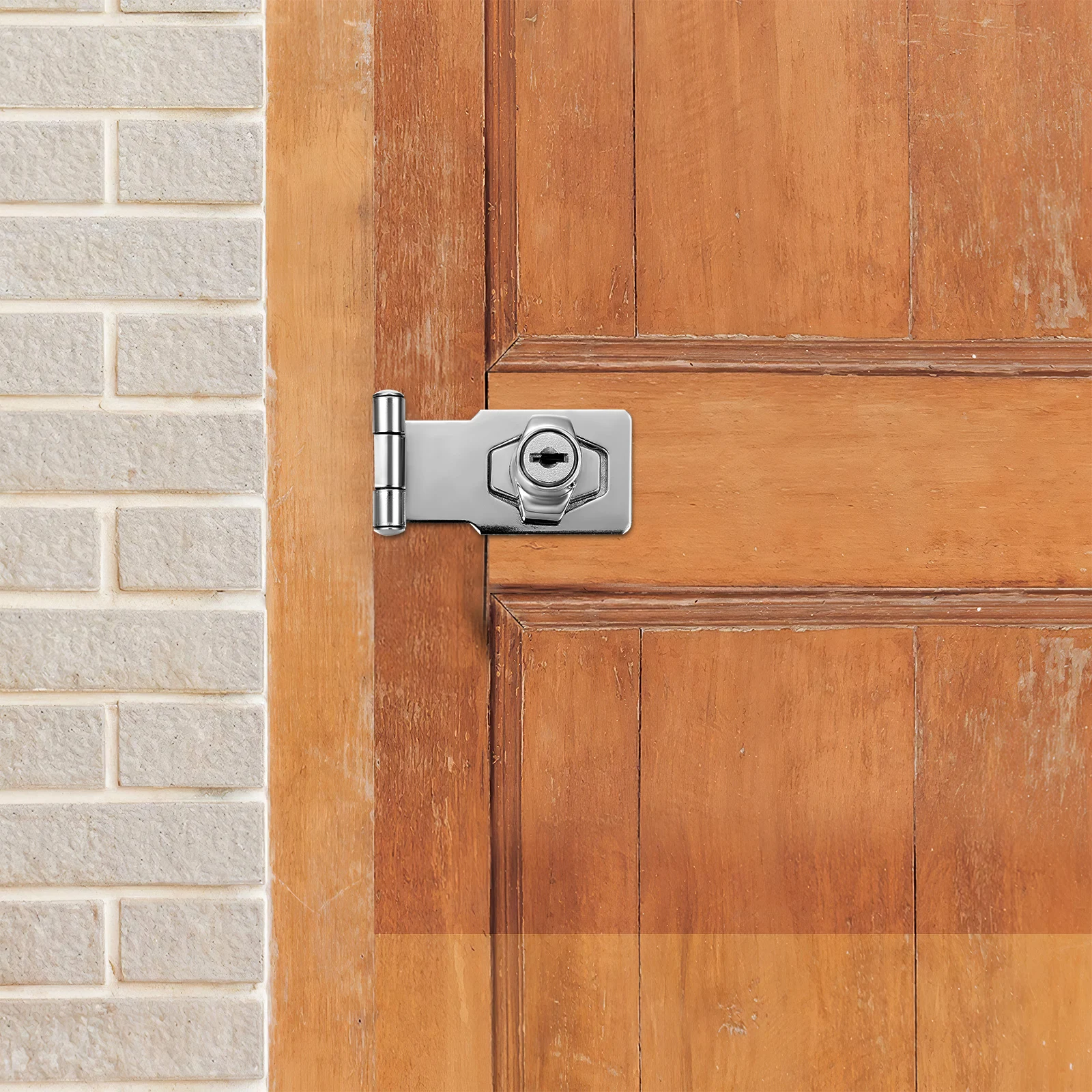 

Wear resistant Safety Latch Heavy Duty Barn Door Buckle Right for Closet Furniture Anti theft Professional Window