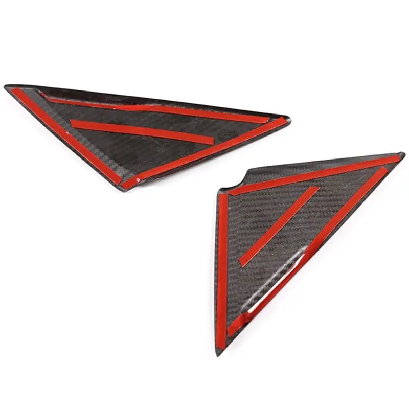 #49B carbon fiber,Car Styling A-Pillar Sticker for Nissan GTR R35 2008-2016 (Carbon Fiber Pattern)