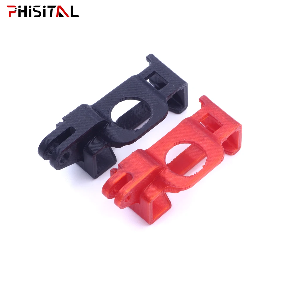 PHISITAL 3D Printed TPU Naked Camera GP9/GP10/GP11 Mount Support Bracket M5/M3 hole for GEPRC GoPro FPV drone Frame DIY parts