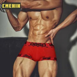 CMENIN – Boxer en Satin 2022 coton pour homme, sous-vêtements à séchage rapide, caleçon Sexy