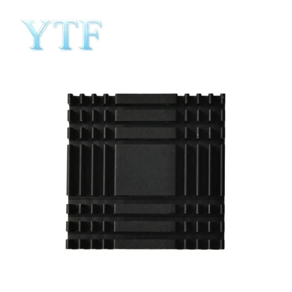 5PCS Heatsink Radiator Cooler Radiator 37x37x6MM High Quality Black Slot Heat Sink
