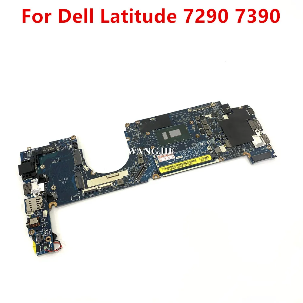 

For Dell Latitude 7290 7390 Laptop Motherboard CN-0T46Y8 0T46Y8 DAZ20 LA-F311P SR3L8 i7-8650U 100% Fully Tested