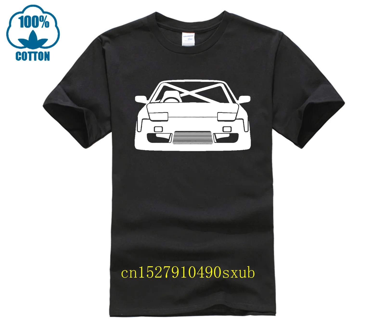 Camiseta con estampado informal divertido para hombre, camiseta 200sx 180sx 240sx S13