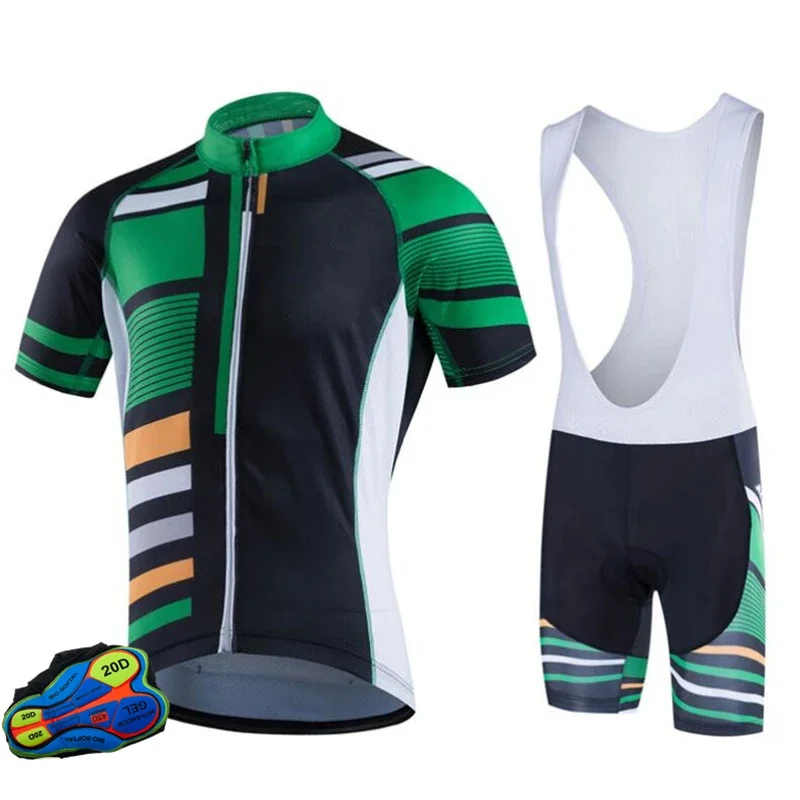 

Мужской комплект велосипедного трикотажа 2025 Team, одежда для велоспорта, Ropa Ciclismo Mtb, летние дышащие шорты для горного велосипеда, комплект с нагрудником