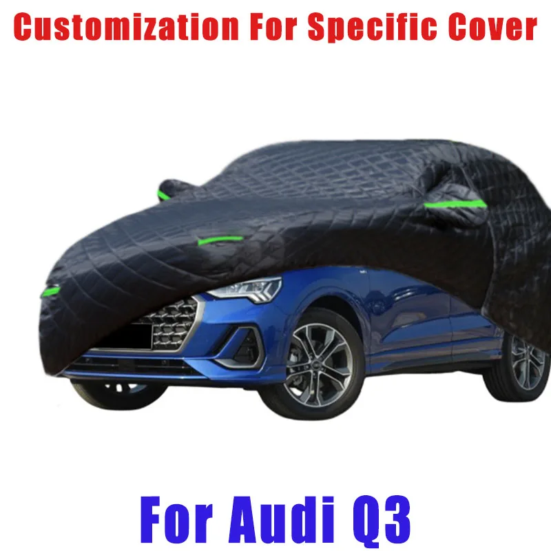 

For Audi Q3 Hail prevention cover auto rain protection, scratch protection, paint peeling protection, car Snow prevention