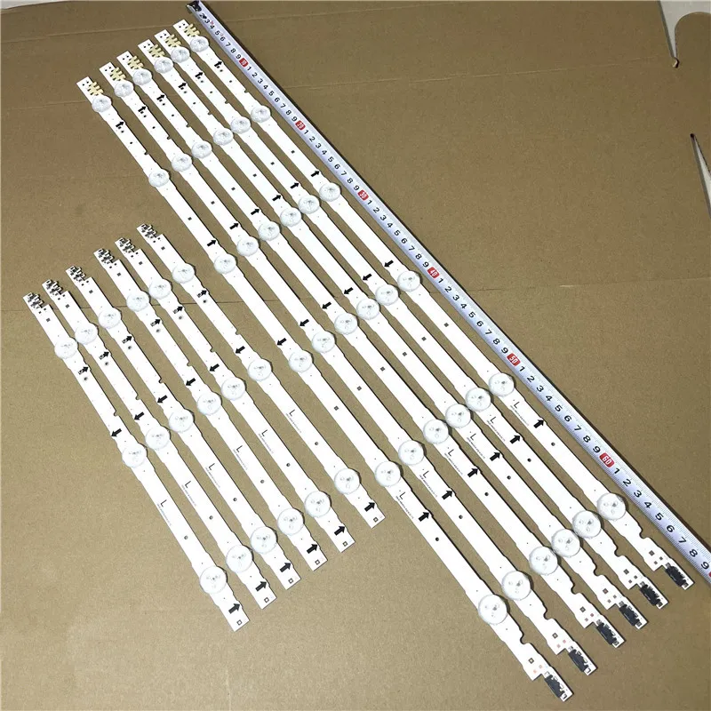 12 PCS/set LED backlight strip for Samsung UE48H6400 UE48J5600 UE48J5600 UE48H5000 UE48H5500 UE48H6200AK D4GE-480DCA 480DCB-R3