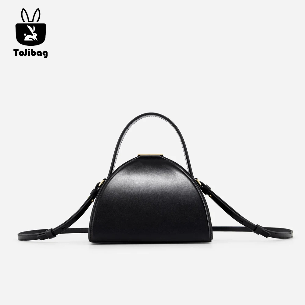 

2025 New Original Designer Handbags For Women High Quality Faux Leather Semicircle Shoulder Bag Trend Fashion Chic Crossbody Bag