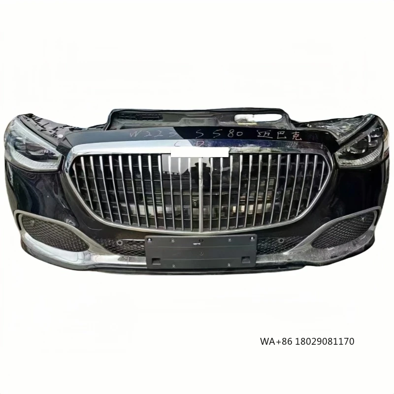 

High Quality Used Front Bumper Replacement for - W223 S580S680 Includes Fog Light Cut-Outs