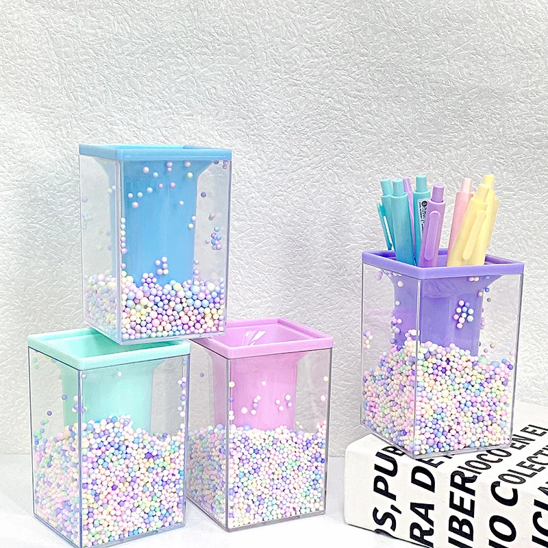 Foam Acrylic Pen Holder Durable and Easy To Clean for Storage Pen Makeup Brush Desktop Classification Flower Arrangement