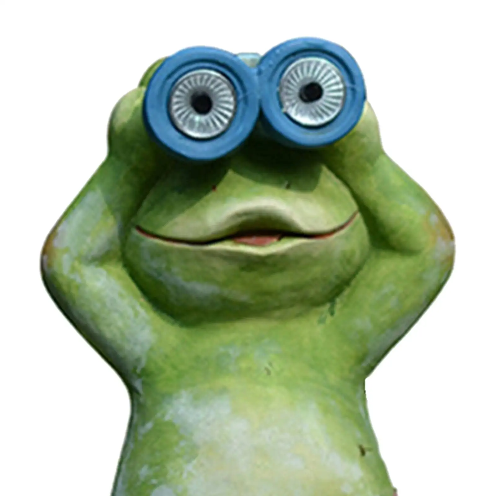 Garden Lights Frog Solar Powered Stakes Figure for Exterior Balcony Patio