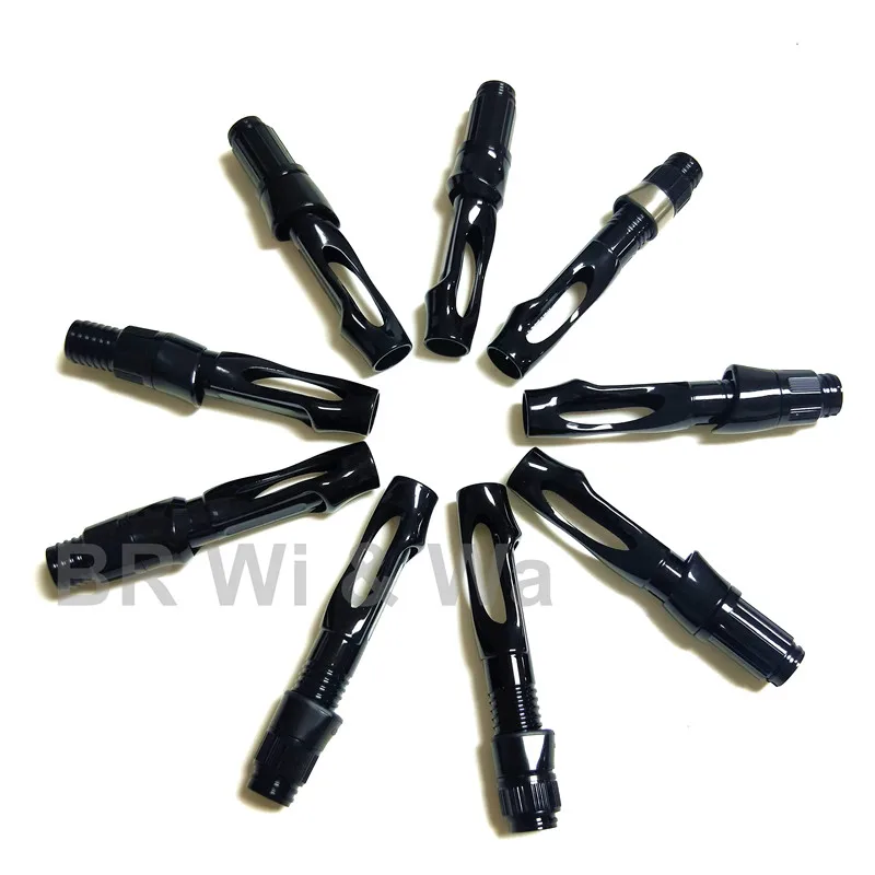 OVS-Reel Seat, Bright Black Color, DIY Fishing Rod Building, 1PC, #16