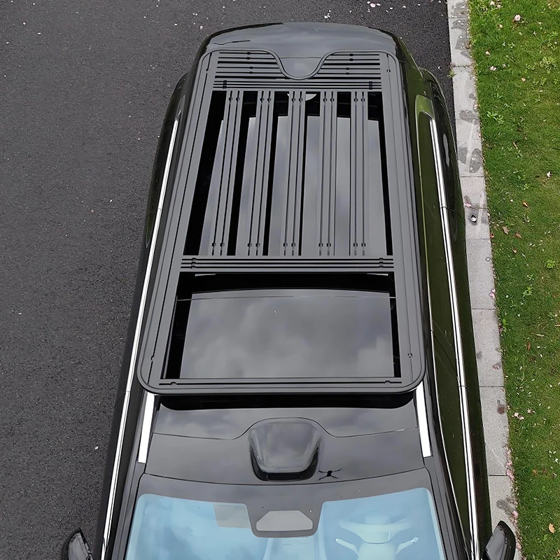 Guality Aluminum Car Roof Cargo Luggage Roof Rack Side Ladder Side Box for AITO M9 2023-2024 2025+