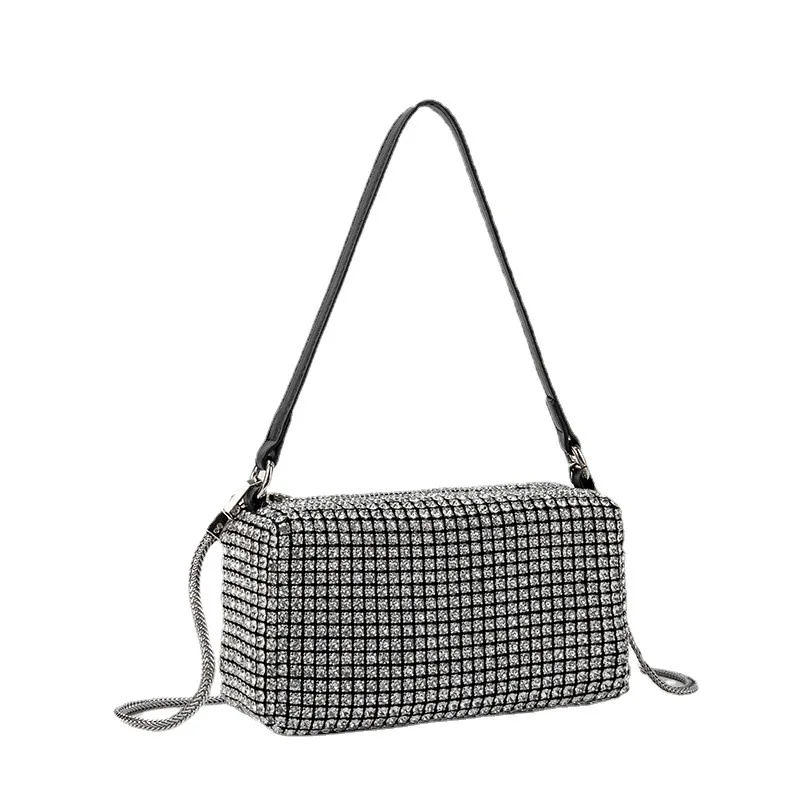 

Pearl Diamond Women's Bag, 2023 new style stylish shiny women's crossbody bag
