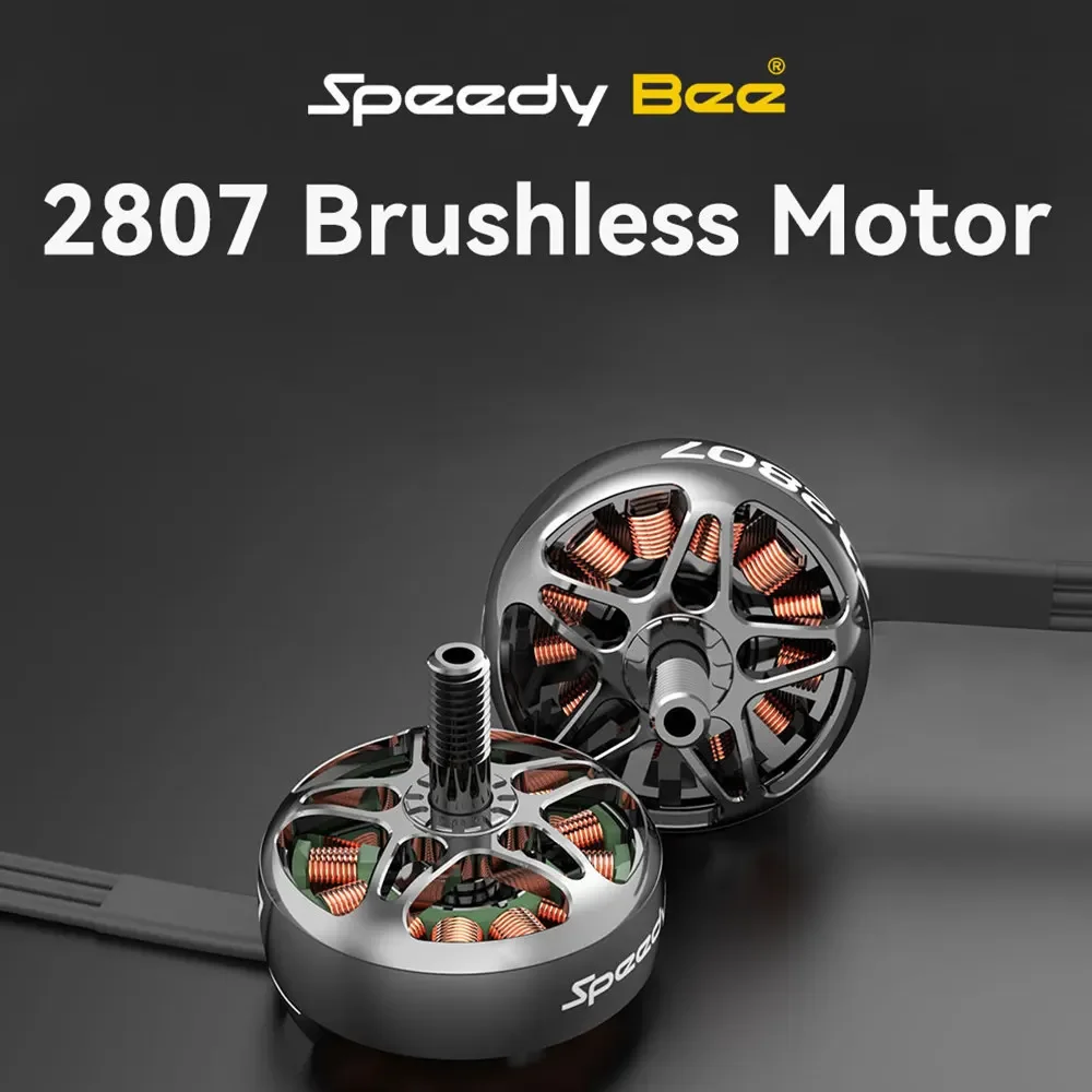 SpeedyBee 2807 Brushless Motor 1050KV 6S LIPO for Mario Fold 8 DC FPV Long Range Drones DIY Parts