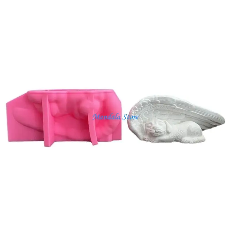 

U2JC Dog Silicones Molds for Candle Soap Chocolate Mousses, Fondant Decorations
