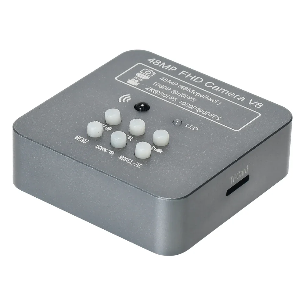 

New High Definition Video Microscope 48 MP Industrial Camera for Machine Vision Camera Mobile Phone Maintenance Inspection