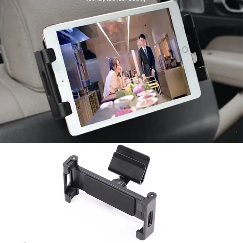 For Tesla Model3 Y S X Back Seat Phone Holder Hook 360 Degree Rotate Stand Auto Headrest Bracket For Tablet PC iPad Mini Support