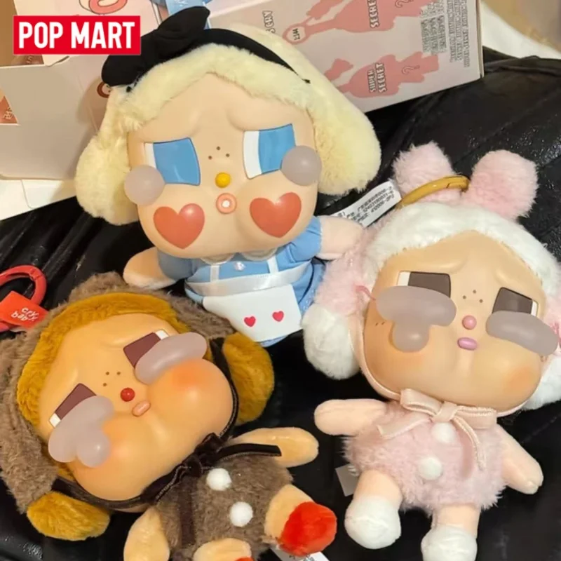 

POPMART CRYBABY CRYING AGAIN Series Blind Box Guess Bag Desktop Decoration Blind Bag Toys Anime Figure Cute Model Gift Girl