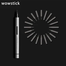 Wowstick Tente chave de fenda elétrica, chave de fenda sem fio Power, Trabalhar com Home Smart Home Kit, Ferramentas do produto, 19 em 1