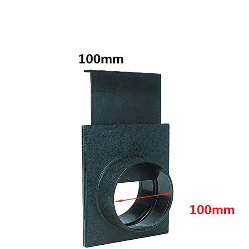 1PCS Dust Collector Hose Switch Valve for Dust Collector Woodworking Shop Slide Gate Woodworking Vacuum Cleaner Valve ABS