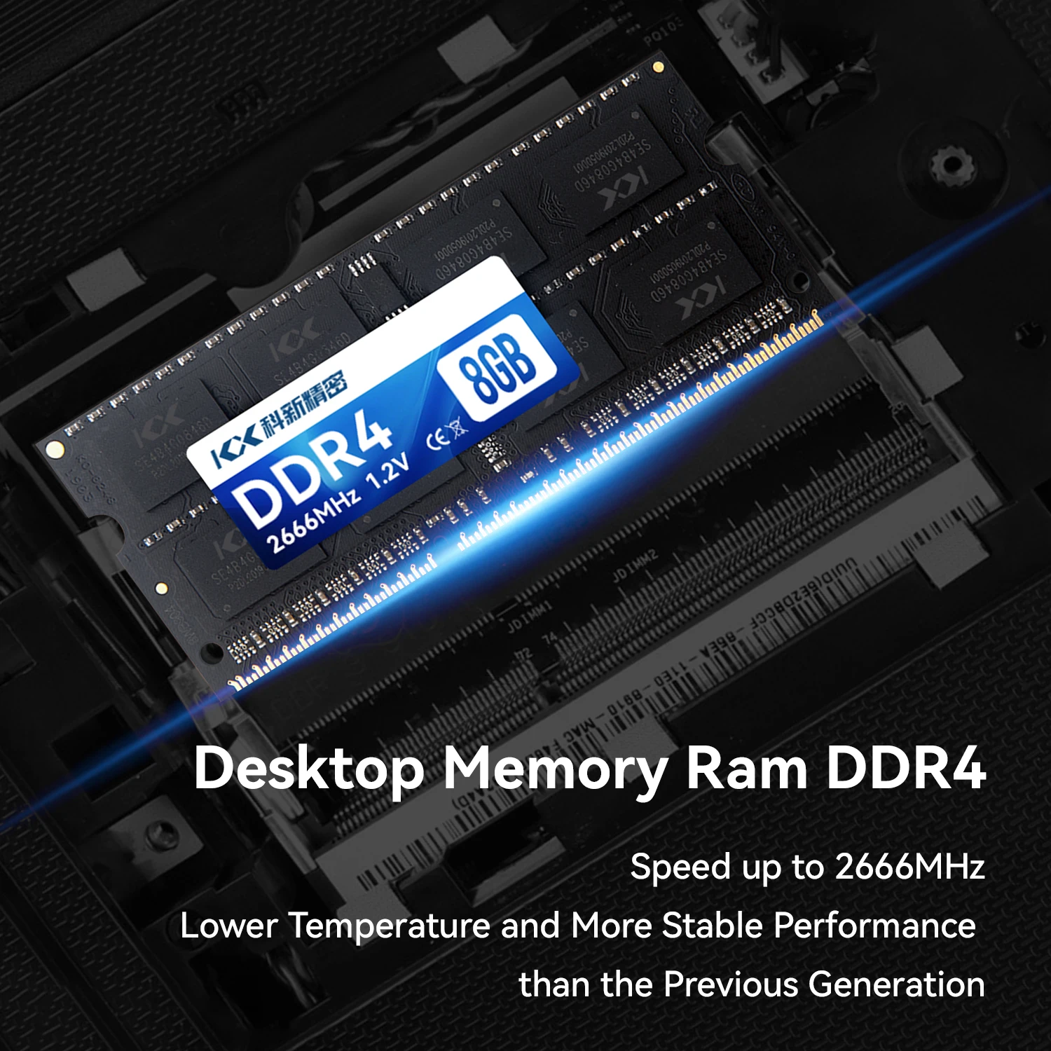 New Original Factory DDR4 Laptop RAM 4GB 8GB 16GB 32GB 2666MHz 1.2V  for Gaming Work High-Speed Professional OEM ODM Ram Memory - view 5