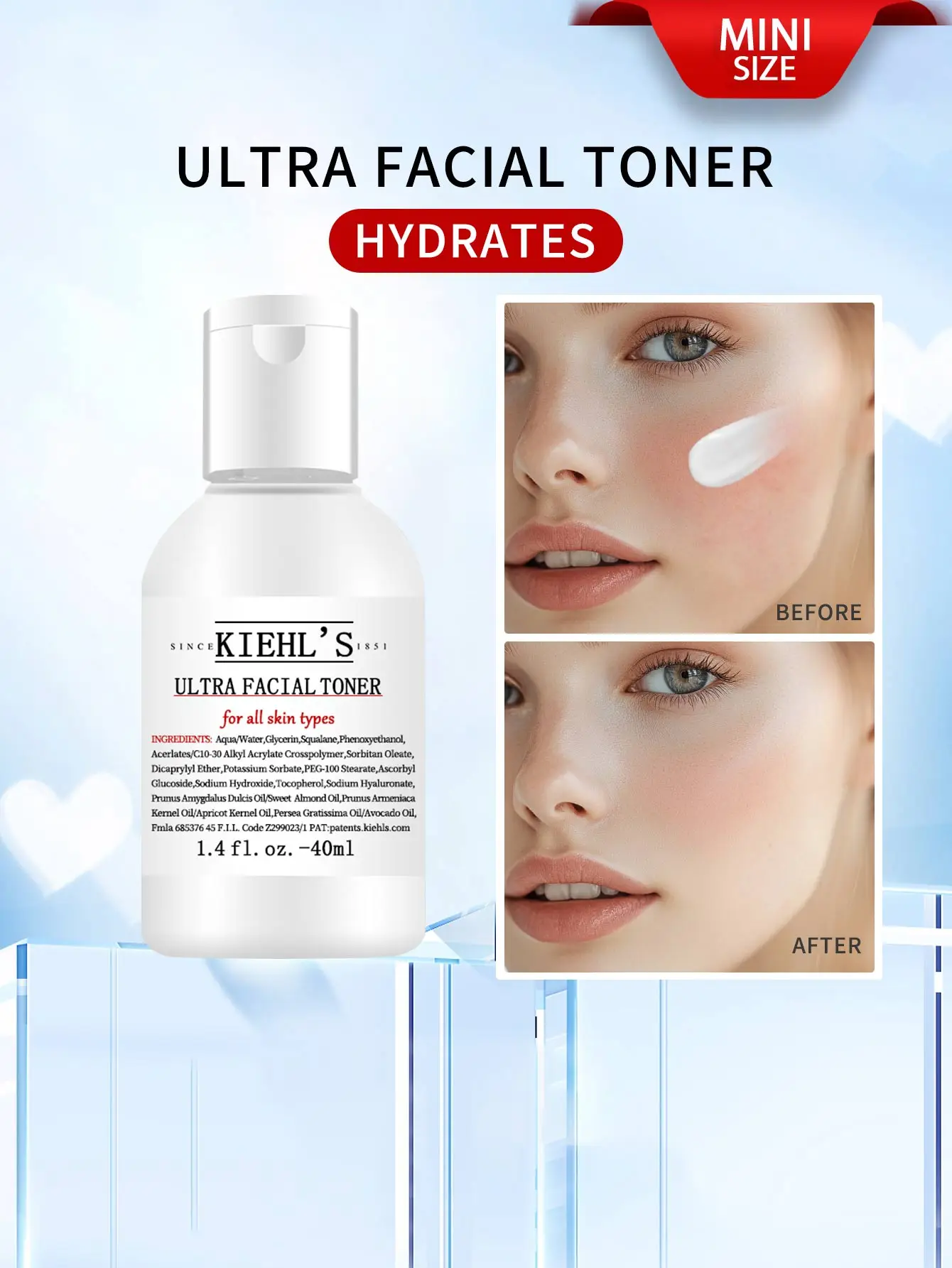 

Kiehl's Ultra Facial Toner - 1.4 FL.OZ./40ML