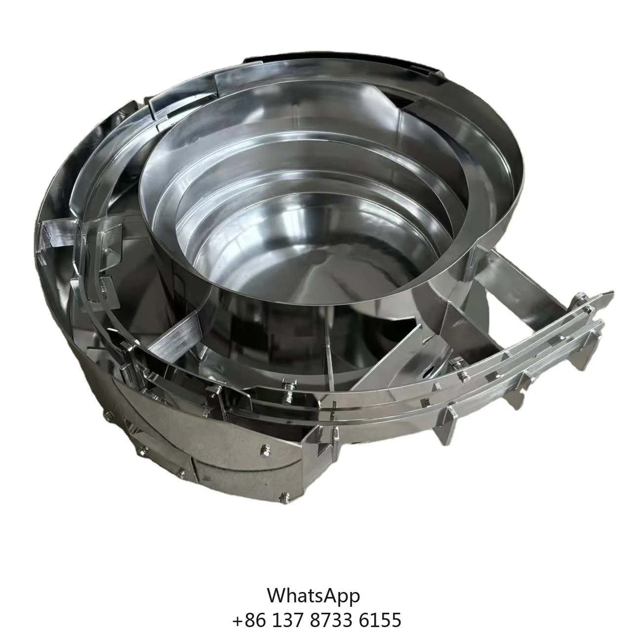 Automatic Custom Stainless Steel 304 Vibratory Bowl Feeder For Food Industry