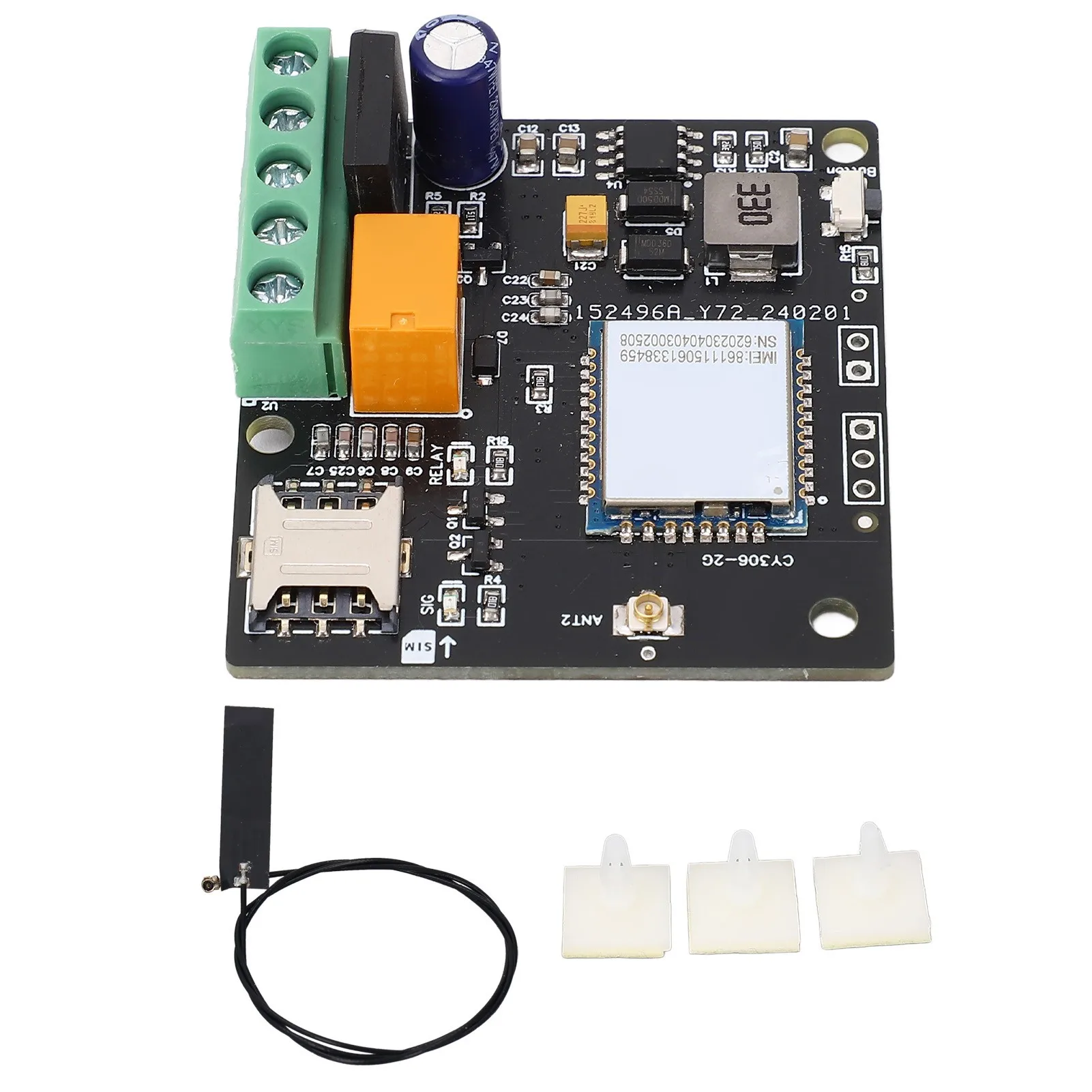 GSM Gate Opener Relay Switch Call SMS APP Remote Control GSM 2G Door Access Switch AC DC 9‑36V
