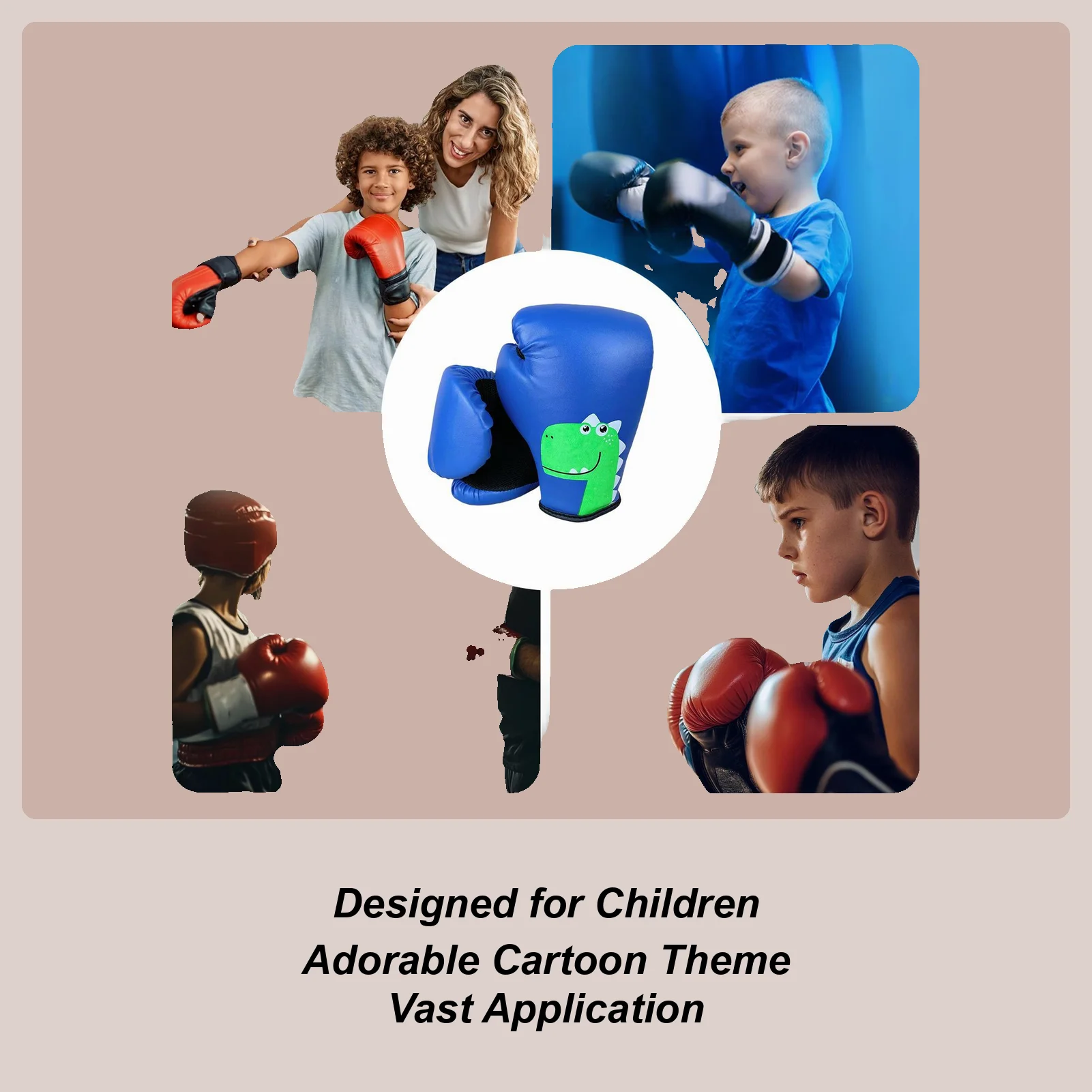 

Детские перчатки для кикбоксинга, детские тренировочные перчатки для бокса, перчатки для спарринга из искусственной кожи, тяжелая боксерская груша для юниоров, тренировок по боксу