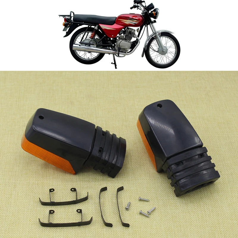 1 pair Universal Motorcycle Turn Signal Light For Honda Wy125 Wy150 Cgl125 Jh125 Indicator