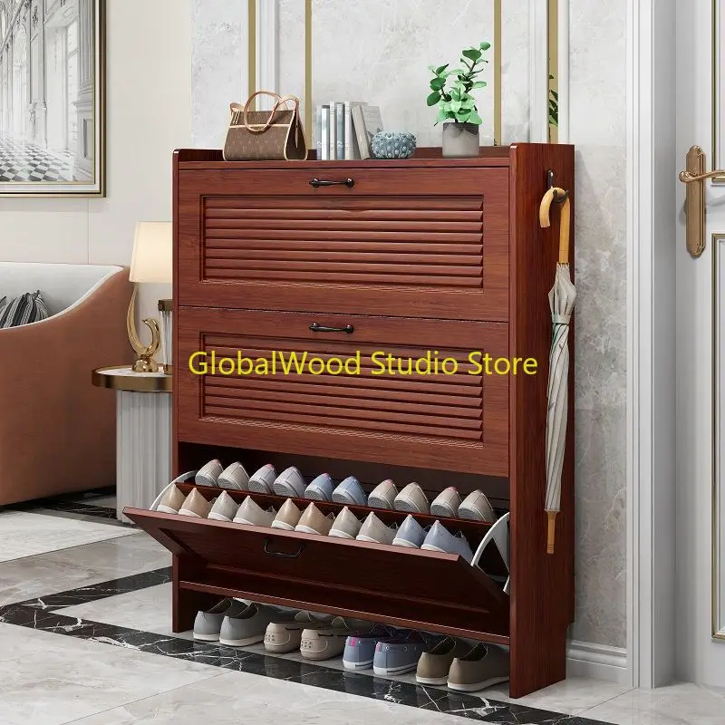 Watch Wooden Chest of Drawers Handbags Wall Cabinet Modern Entrance Cabinet Furniture for Living Room Cabinets Storage Locker