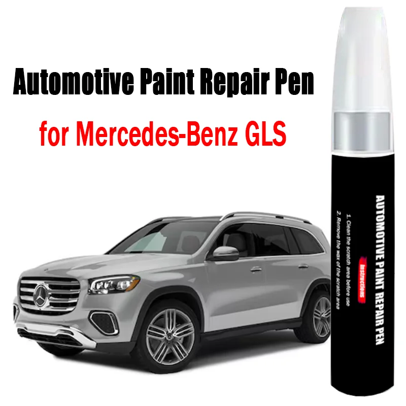 Caneta de reparo de pintura automotiva para mercedes-benz gls, caneta de retoque, removedor de arranhões, acessórios de cuidados com pintura de carro