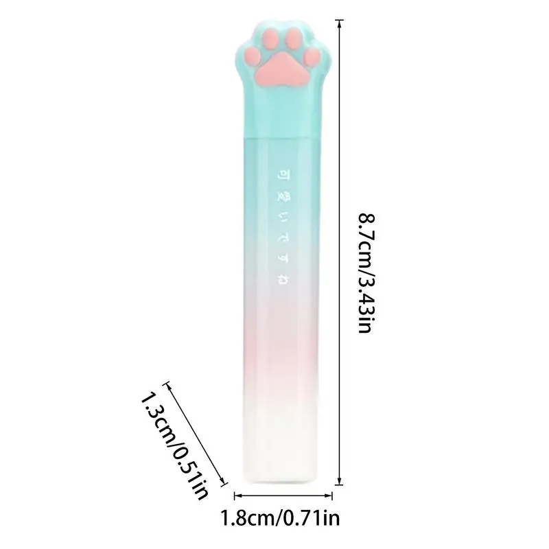 Child Scissors Cat-Paw Shaped Craft Child-Friendly Design With Protective Cover Student Tip Scissors For Scrapbooking Art Craft