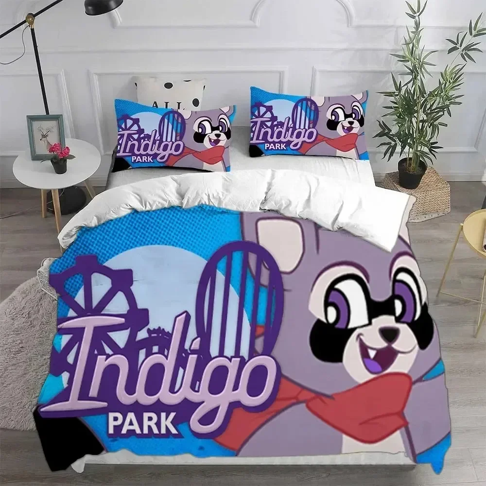 

New Indigo Park Bedding Sets Comforter Quilt Bed Cover Duvet Cover Pillow Case Sets Bedroom Decoration Home Textiles