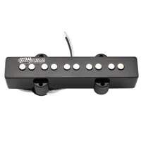 Wilkinson M-series WOJB5 Pastilla de puente de cuello de bobina única de cerámica de tono vintage de Gauss variable para bajo de jazz de 5 cuerdas