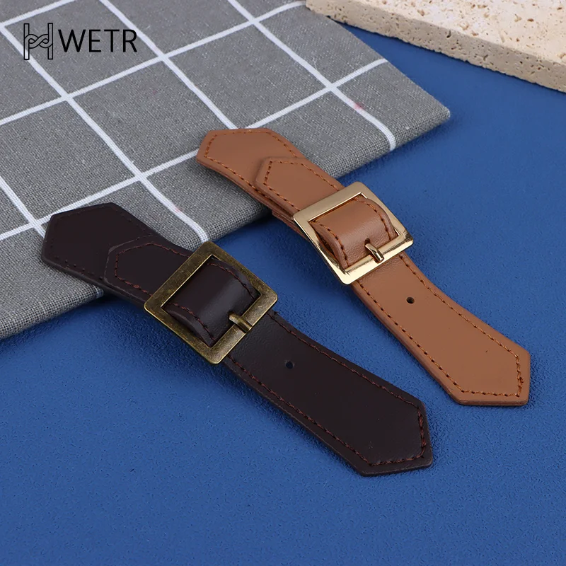 1 قطعة زر جلد معدني سترة واقية معطف زر الجلود مشبك معدني سترة معطف سترة واقية حزام مشبك جلدي اكسسوارات