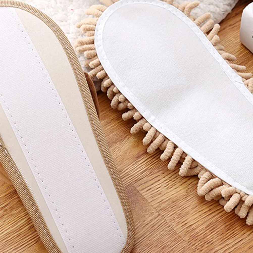 Women Slipper Cleaning Floor Mop Microfiber Dress Sandals for Womens House Washable House Detachable Mopping