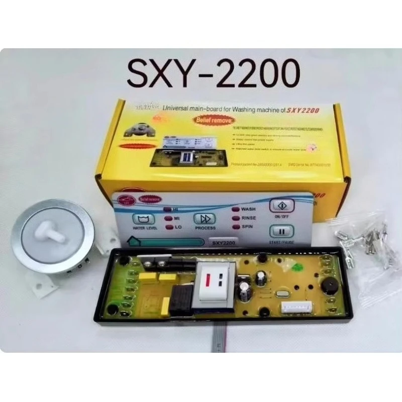 NEW set for drum washing machine Universal plate SXY2200 good working English version