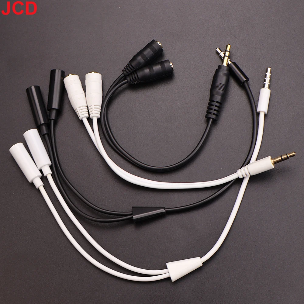 JCD 1 mâle à 2 double femelle  - Earphone Splitter Jack avis et prix