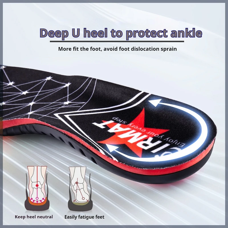 

1Pair Flatfoot Orthopedic Insoles Men Women Arch Support Shoes Insole Sports Shock Absorption Shoe Sole Comfort Shoes Pads