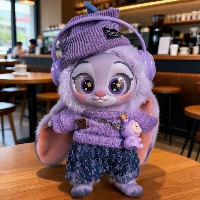 NEW Disney Zootopia Series Figure Toys Blind Box Judy Nick Vinyl Plush Cartoon Character Pendant Trendy Toys Box Christmas Gift