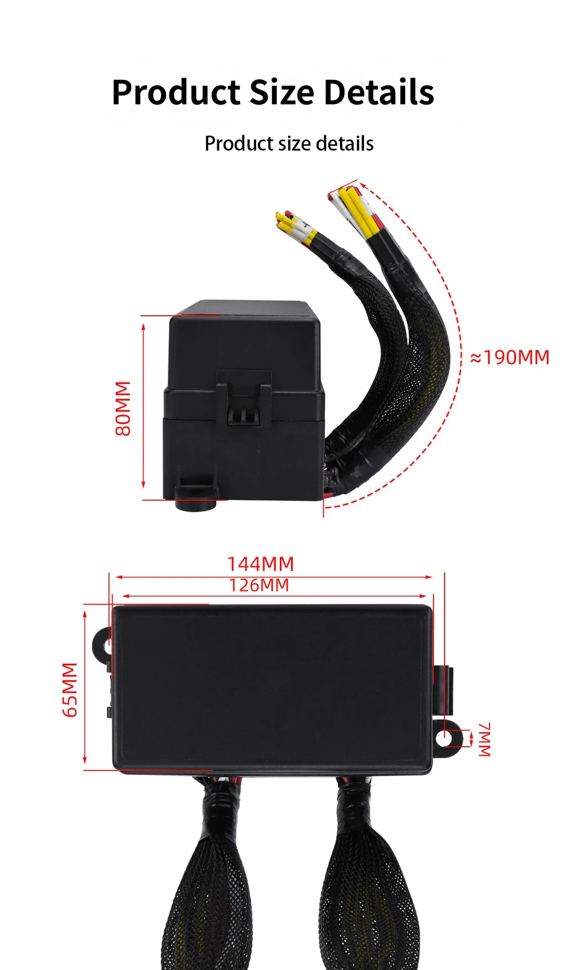 12 Way 4 Switch Waterproof Pre Wired Relay Fuse Box For Vehicle Boat Motorcycle 12V 24V Automotive Charging Starting System view 6