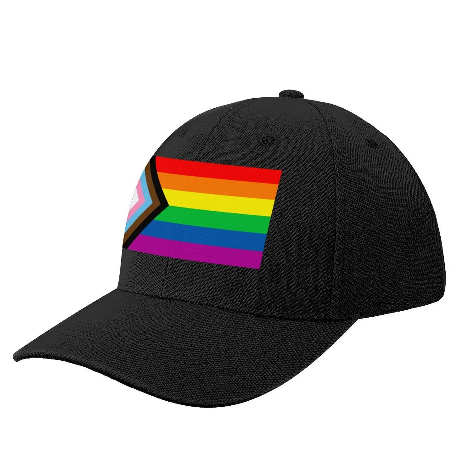 

Progress Pride Flag Baseball Cap Male Golf Cap Man Cap Women's