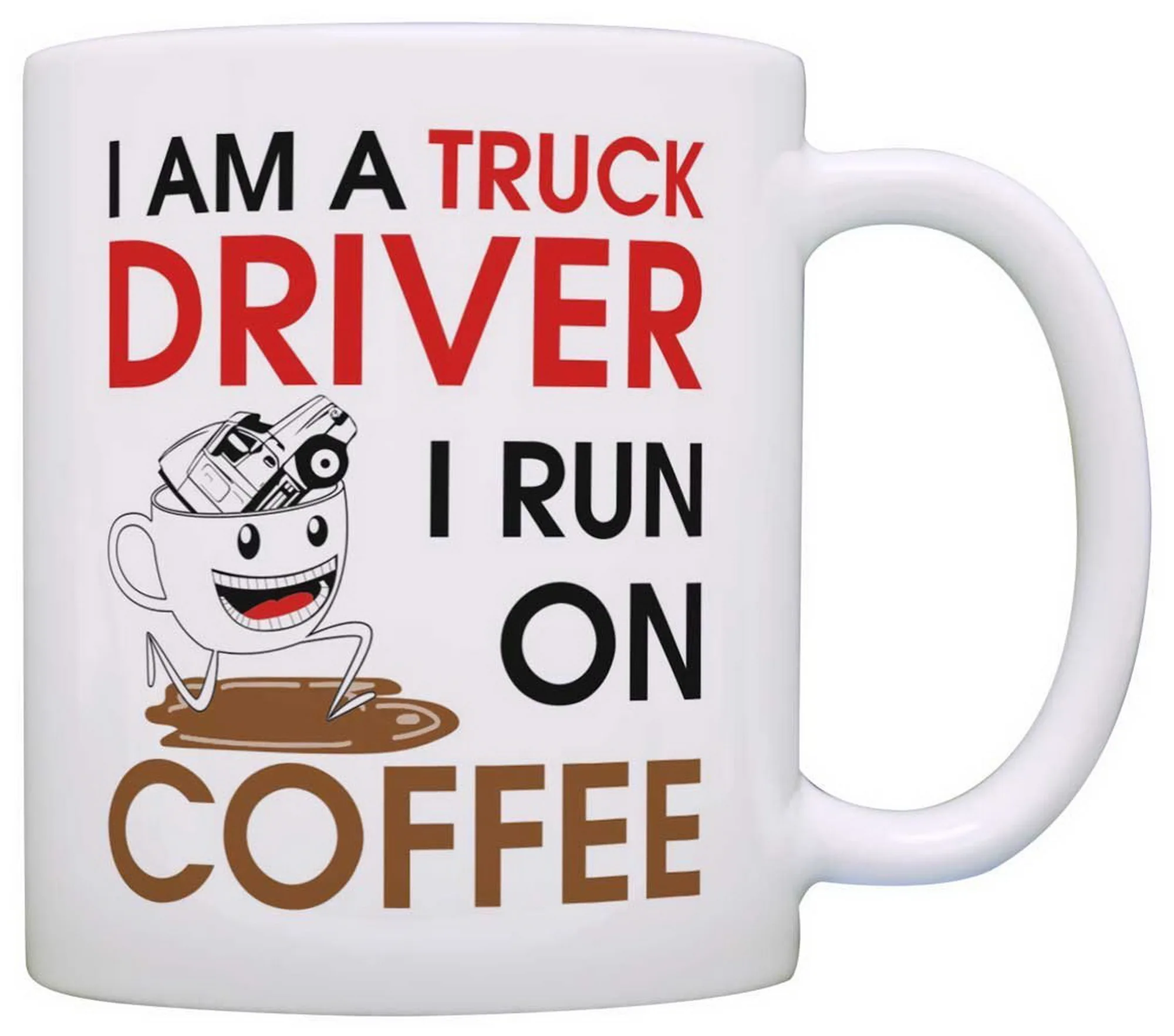 

Truck Driver Mug for Chef Coffee Mugs Friends Gifts Milk Mugs Novelty Beer Cups