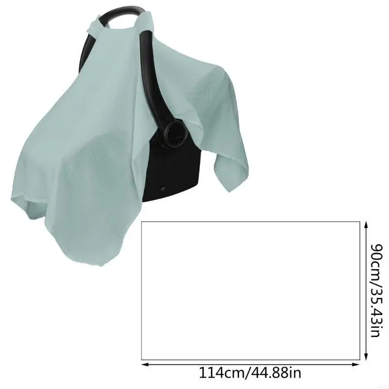 Bawełniany wiatroszczelny pokrowiec na koszyk Pokrowiec na fotelik dziecięcy dla kobiet w ciąży Niemowlę Pokrowiec na wózek na