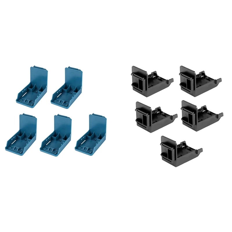 HOT-5PCS Battery Power Tool Mount Holders For M18 18V Drill Power Tool And Battery Cover Dock Storage Rack