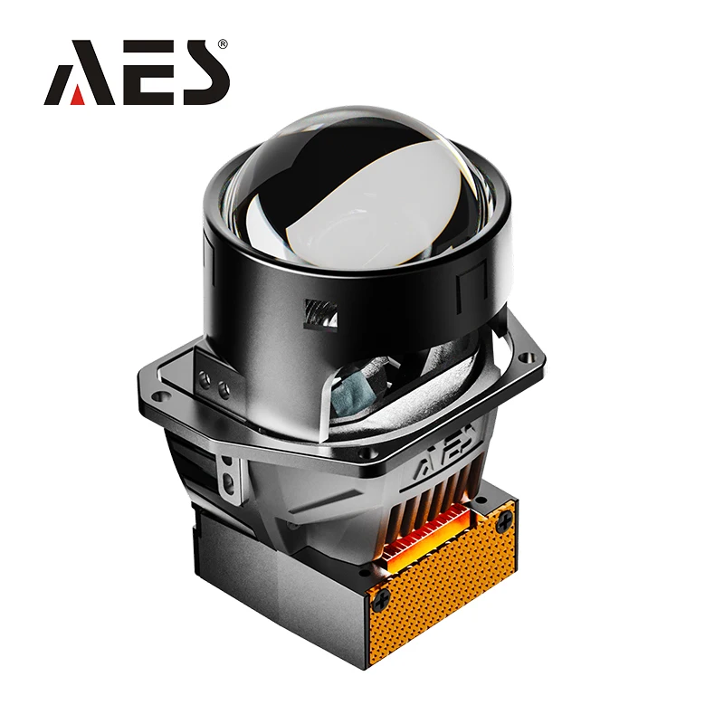 AES 2 ''DG010 أكواب مزدوجة جهاز عرض (بروجكتور) ليد عدسة 6000K عالية الجودة أضواء السيارات سيارة ضوء التحديثية ترقية أضواء أضواء دراجة نارية #2
