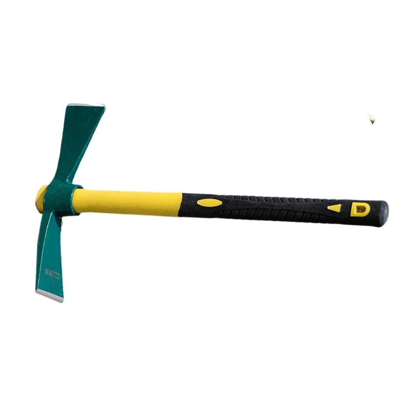 Garden Hoes Dual Headed Weeding Tool Portable Garden Hand Tool with Handle Dropship