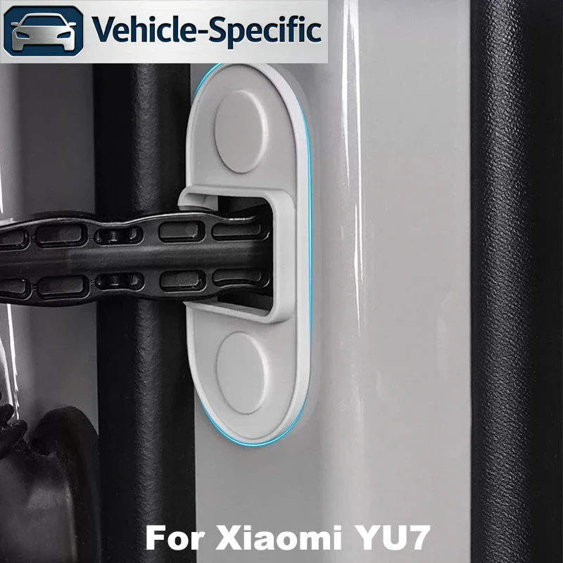 

For Xiaomi YU7 2025 2026 Door Limiter Protection Cover Door Lock Buckle Cover Modification Model Silicone Door Arrester Pads